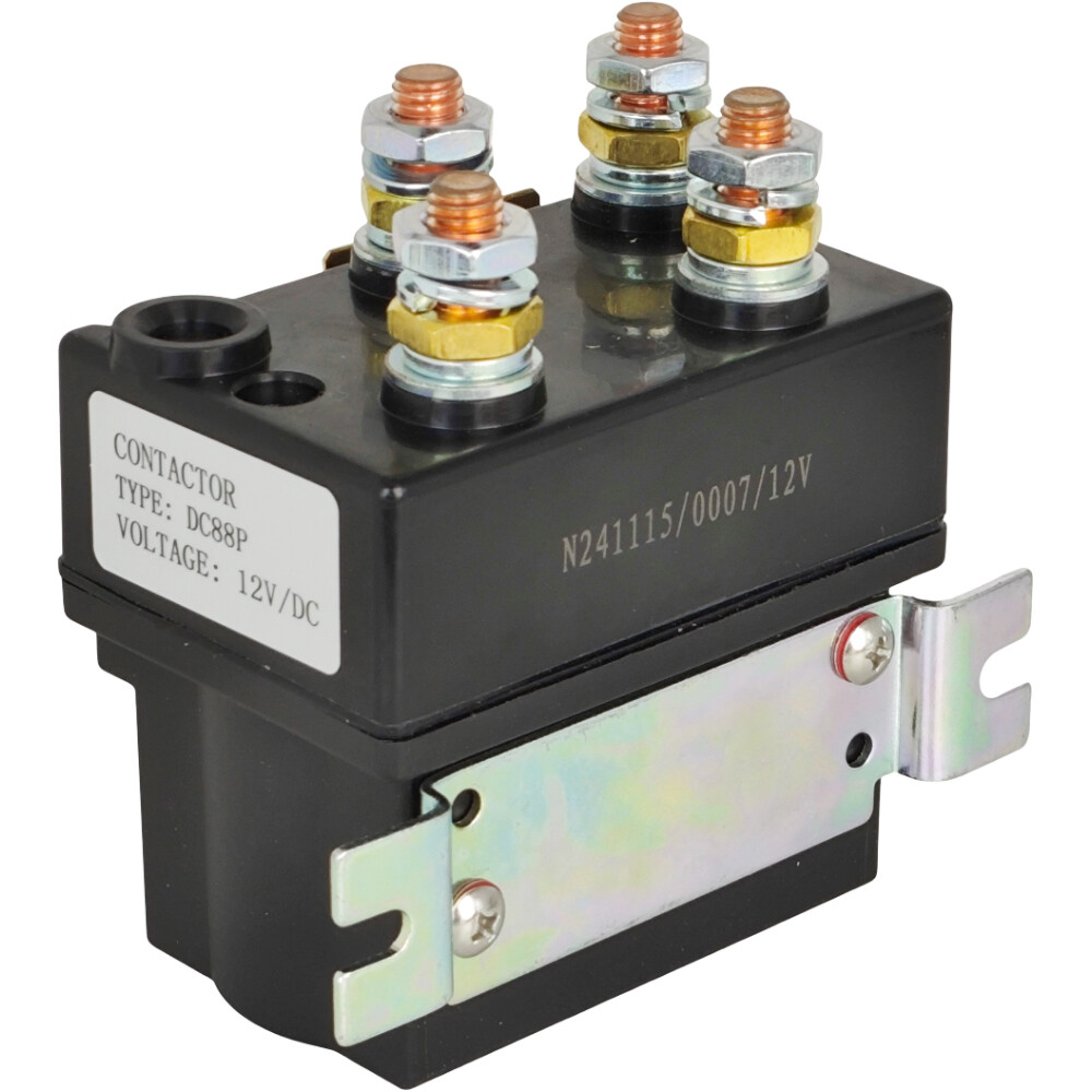 500 Amp 12V Winch Contactor Relay Solenoid DC88P-1000 Fit for Albright Warn
