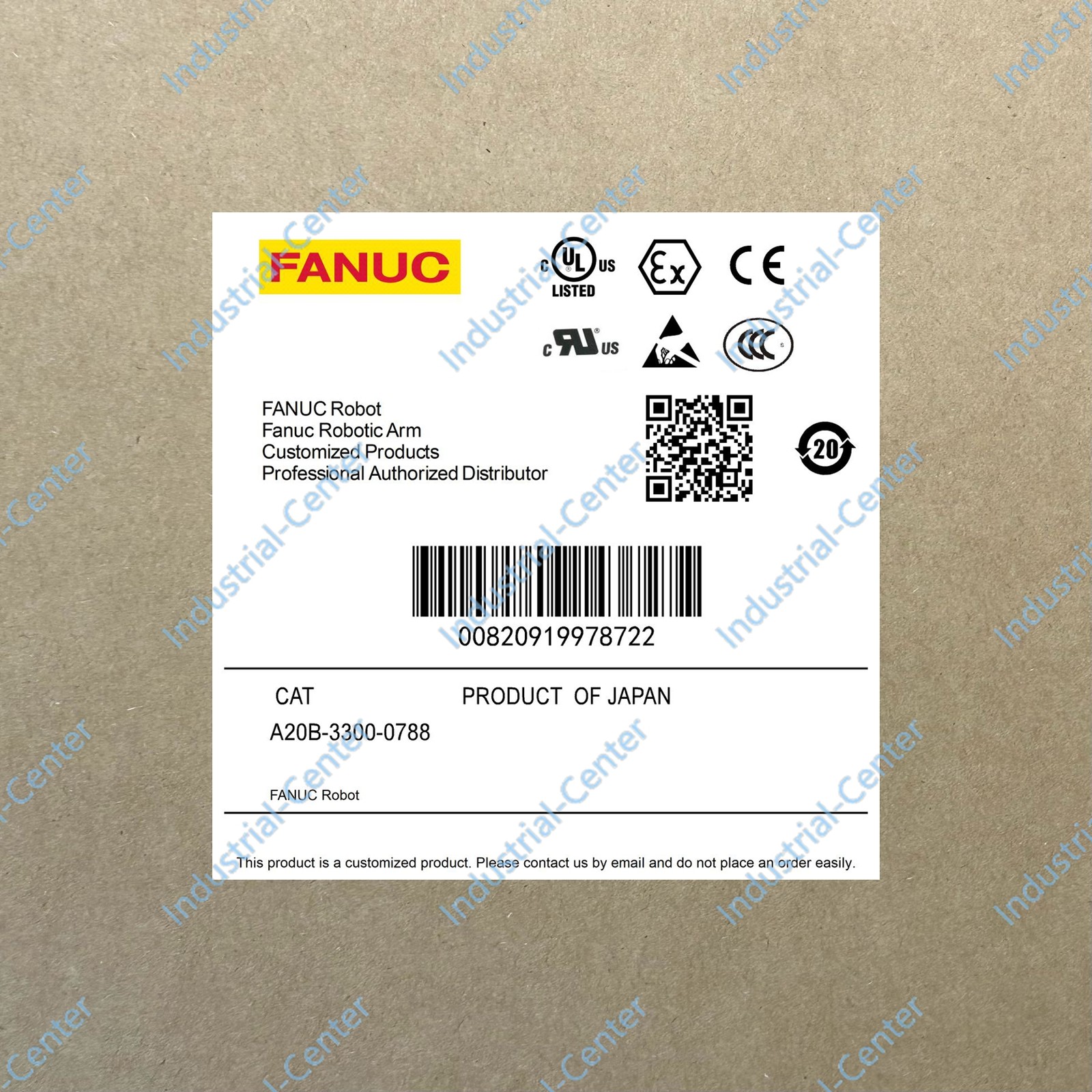 A20B-3300-0788 PLC Module Fanuc duty-free A20B-3300-0788 HTP0