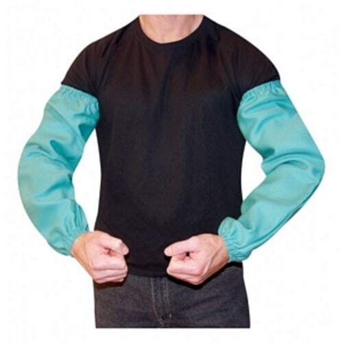 Tillman 6200E 23″ 9 oz. Green FR Cotton Welding Sleeves W/Elastic Wrist/Top 1 PR