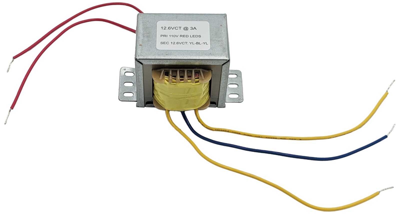 Power Transformer 12.6 VCT, 3A