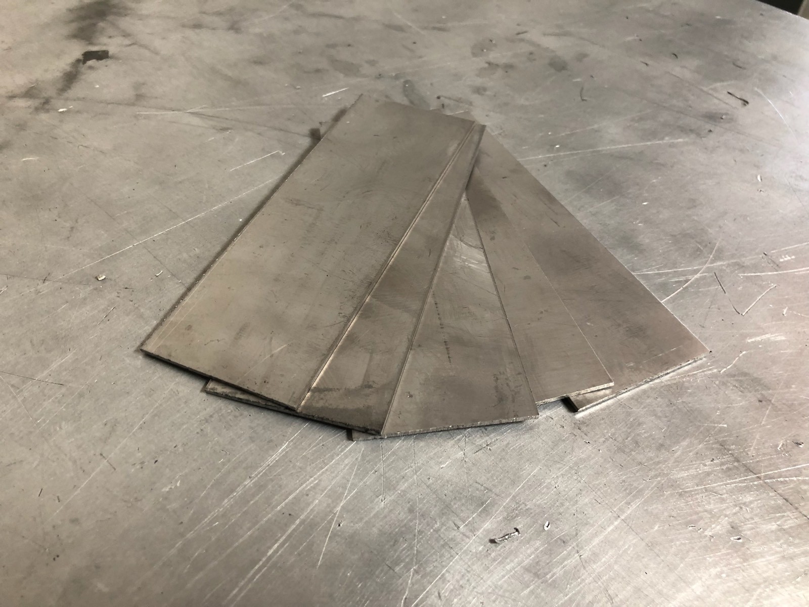 5 Pieces – Titanium Sheet 6AL4V 2″ x 6″ X .050″