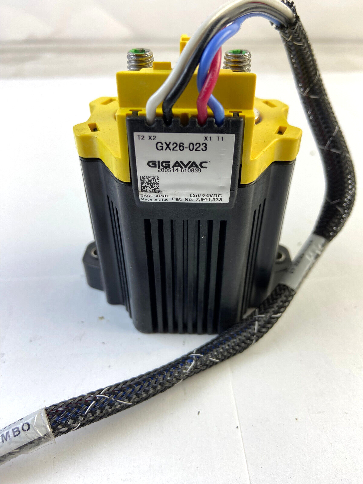 Gigavac GX26-023 24VDC 600A Contactor Coil (12-800VDC Capable)