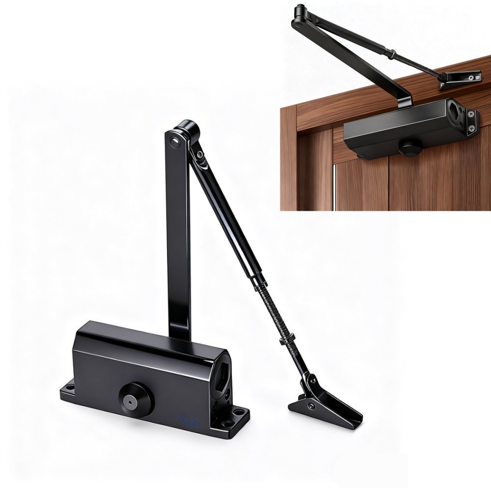 187lbs Commercial Door Closer Heavy Duty Residential Hydraulic Auto Door Closer