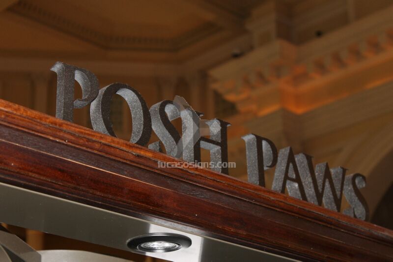 Custom Storefront Foam Sings Dimensional Letters Acrylic Face Outdoor Economic