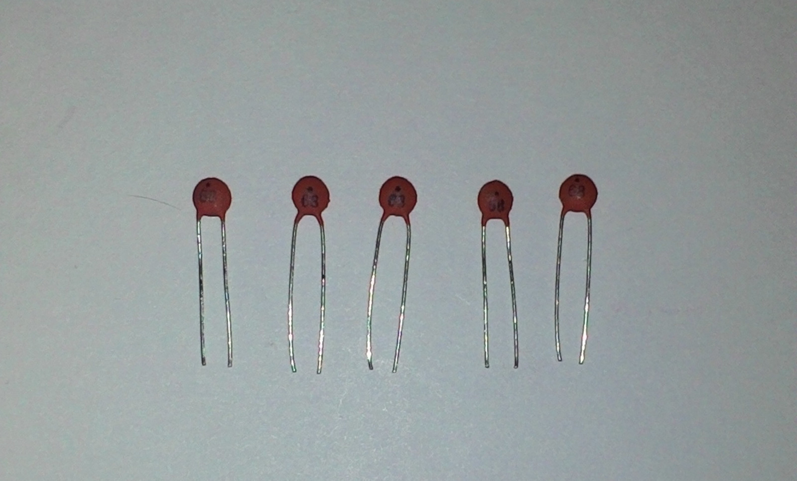 Lot of 100 68pF 50V Ceramic Disc Capacitors For Cobra 25 & 29 USA Seller