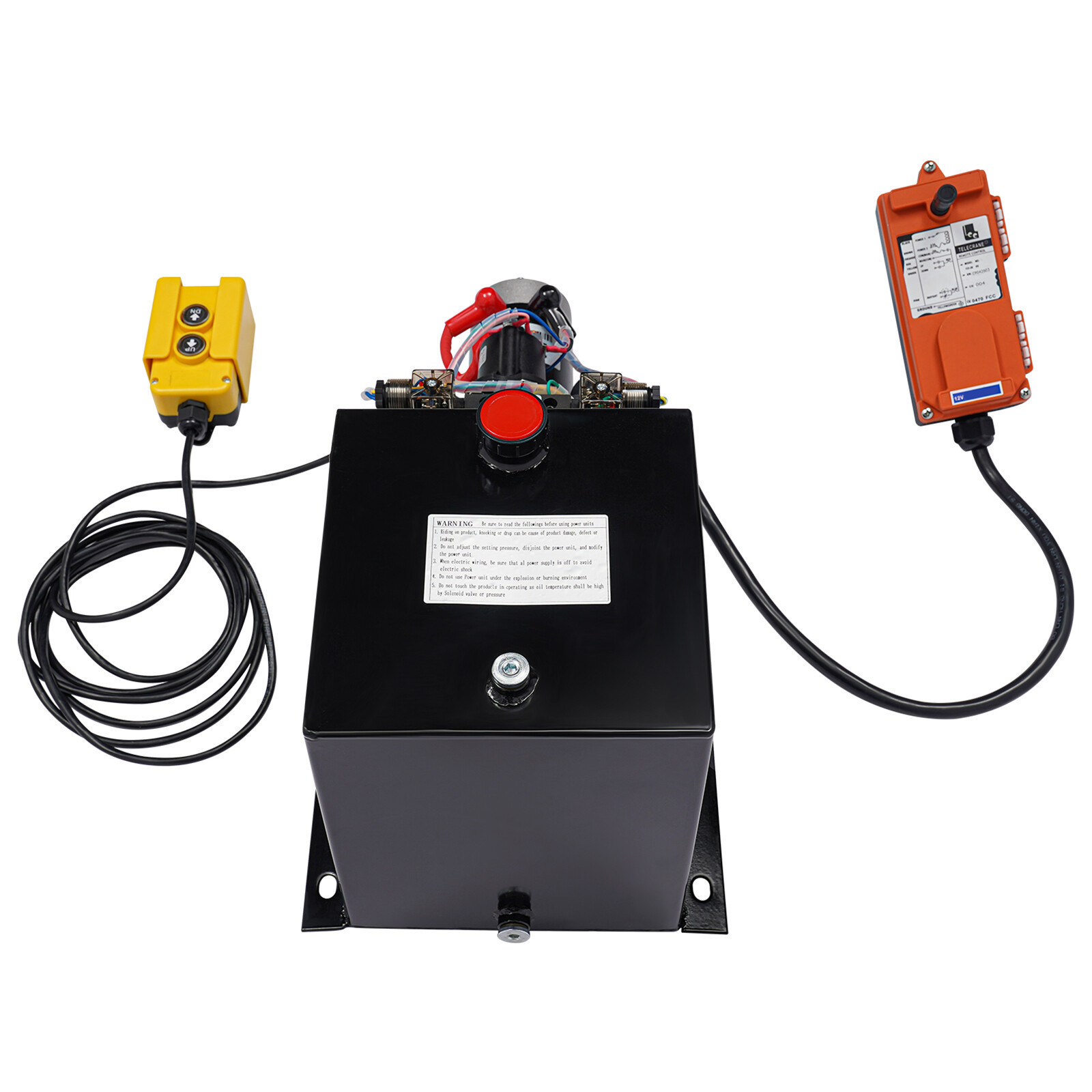 8QT Double Acting Hydraulic Pump with Wireless Remote Control – 12V DC