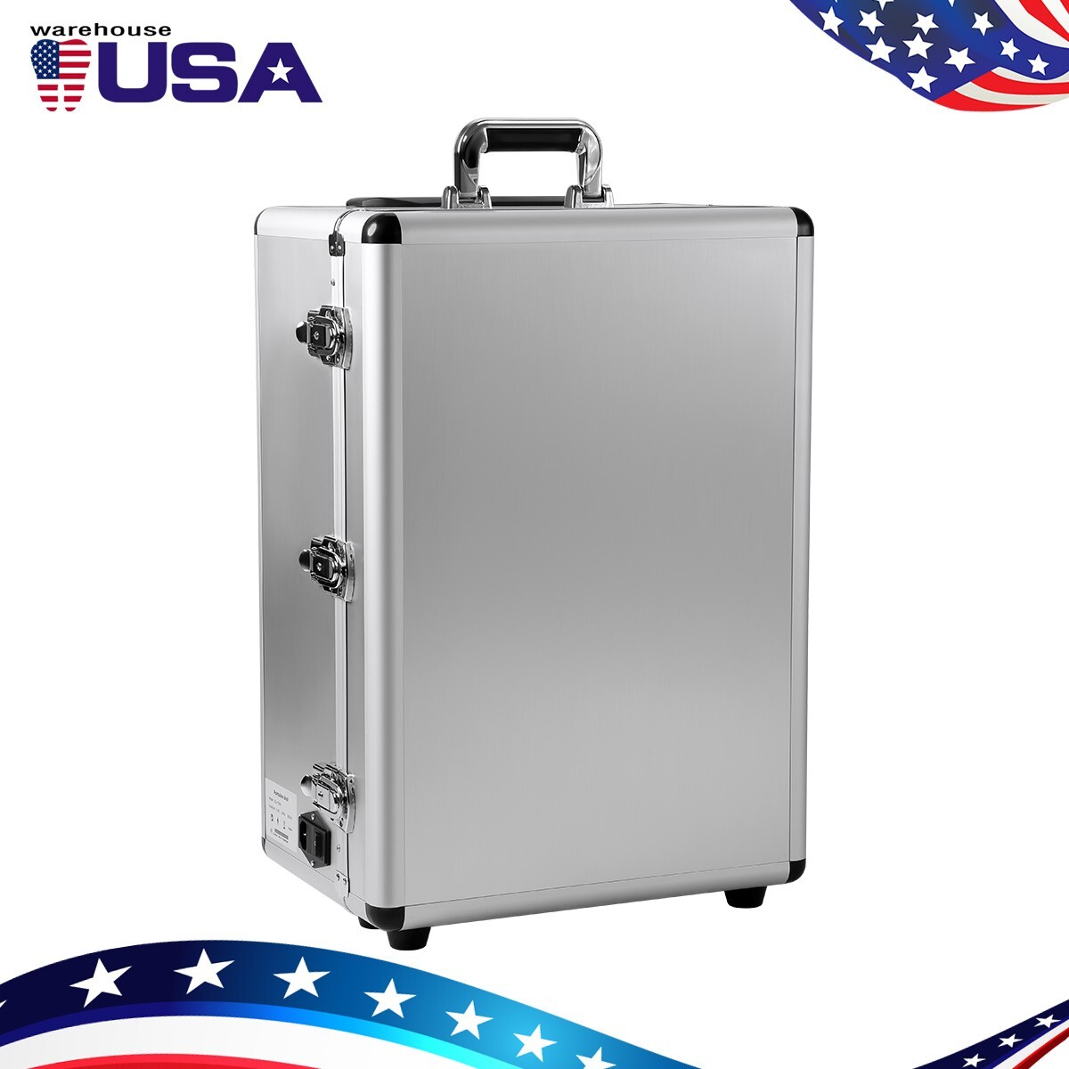 Portable Dental Delivery Unit High-Strength Aluminum Box with Air Compressor