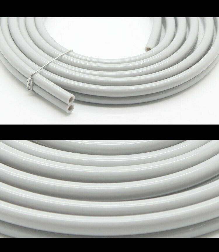 Dental Tube Hose Cable Pipe Tubing 2 Hole For Standard Foot Control Pedal