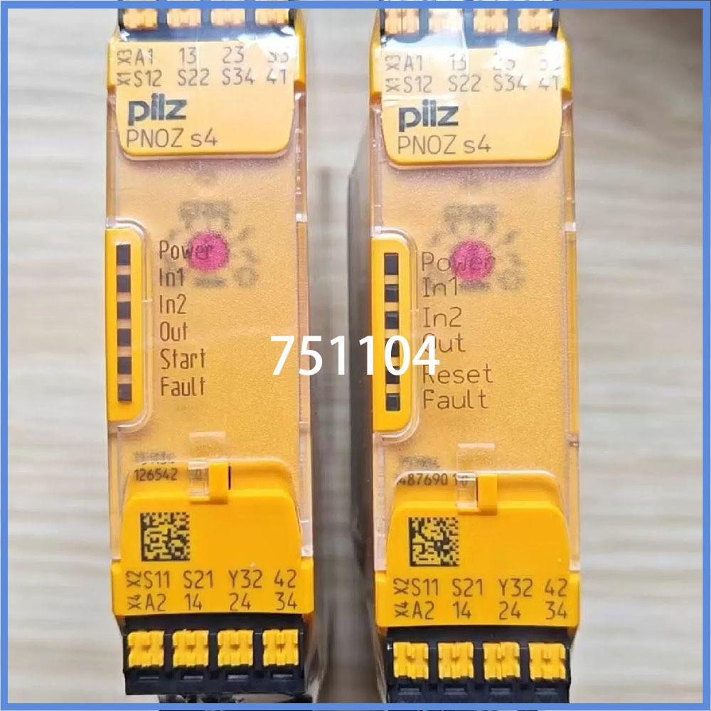Original 751104 750104 751105 751111 24VDC PILZ Safety Relay Expedited Shipping