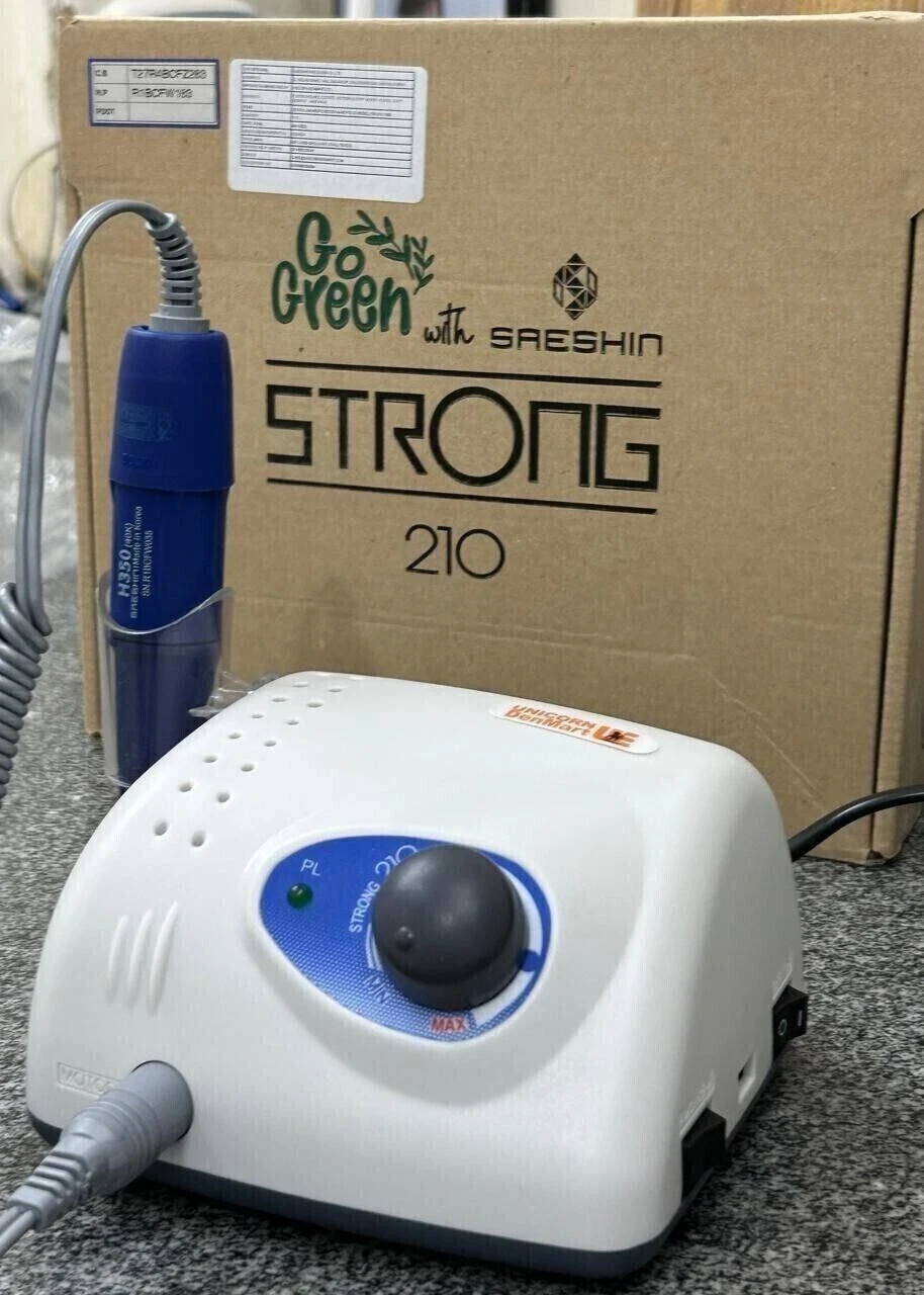 SAESHIN KOREA Lab Brush Micromotor STRONG 210/105L (35,000 Rpm) 100% ORIGINAL