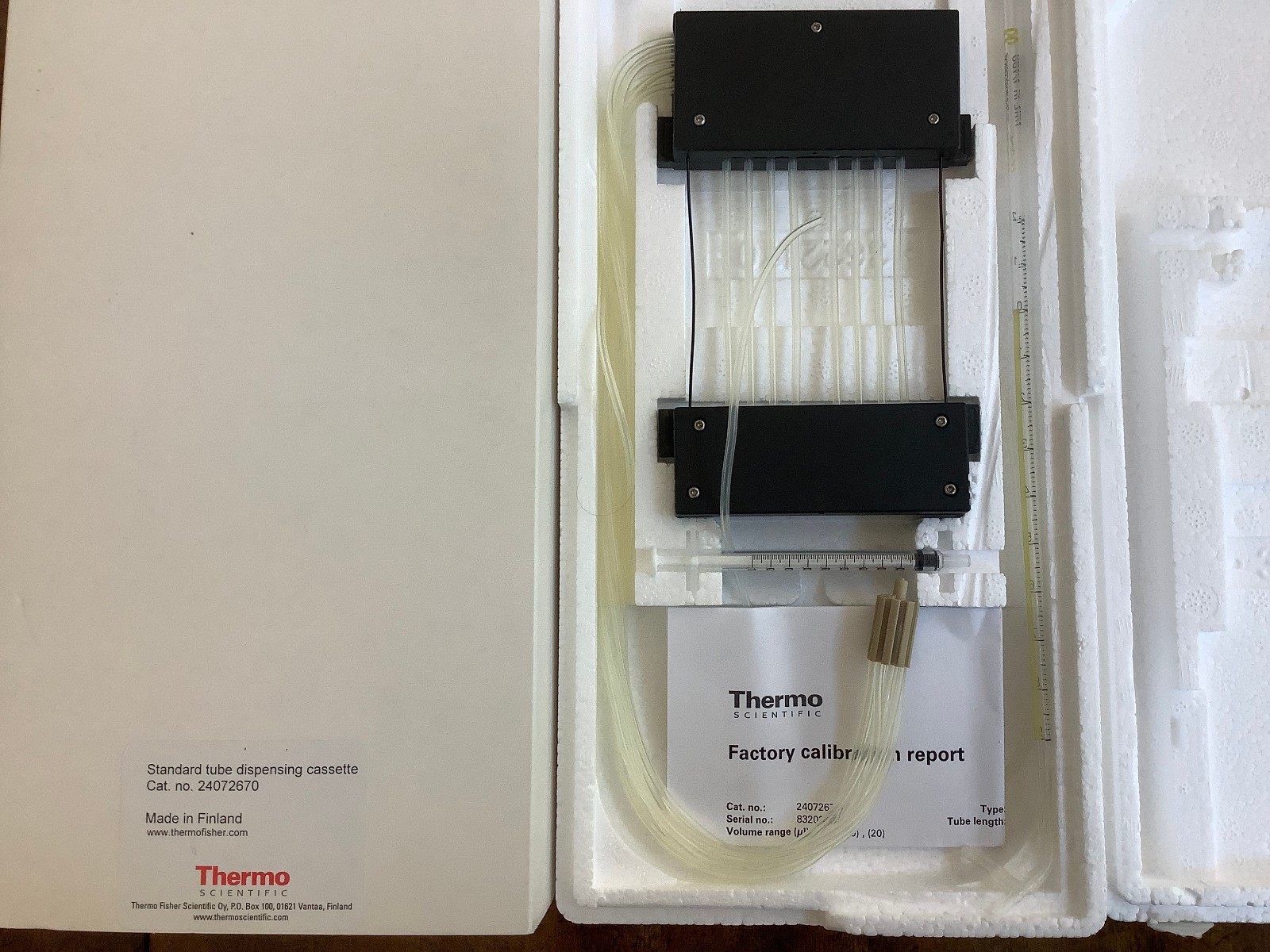 Thermo Standard Tube Dispensing Cassette Cat. 24072670