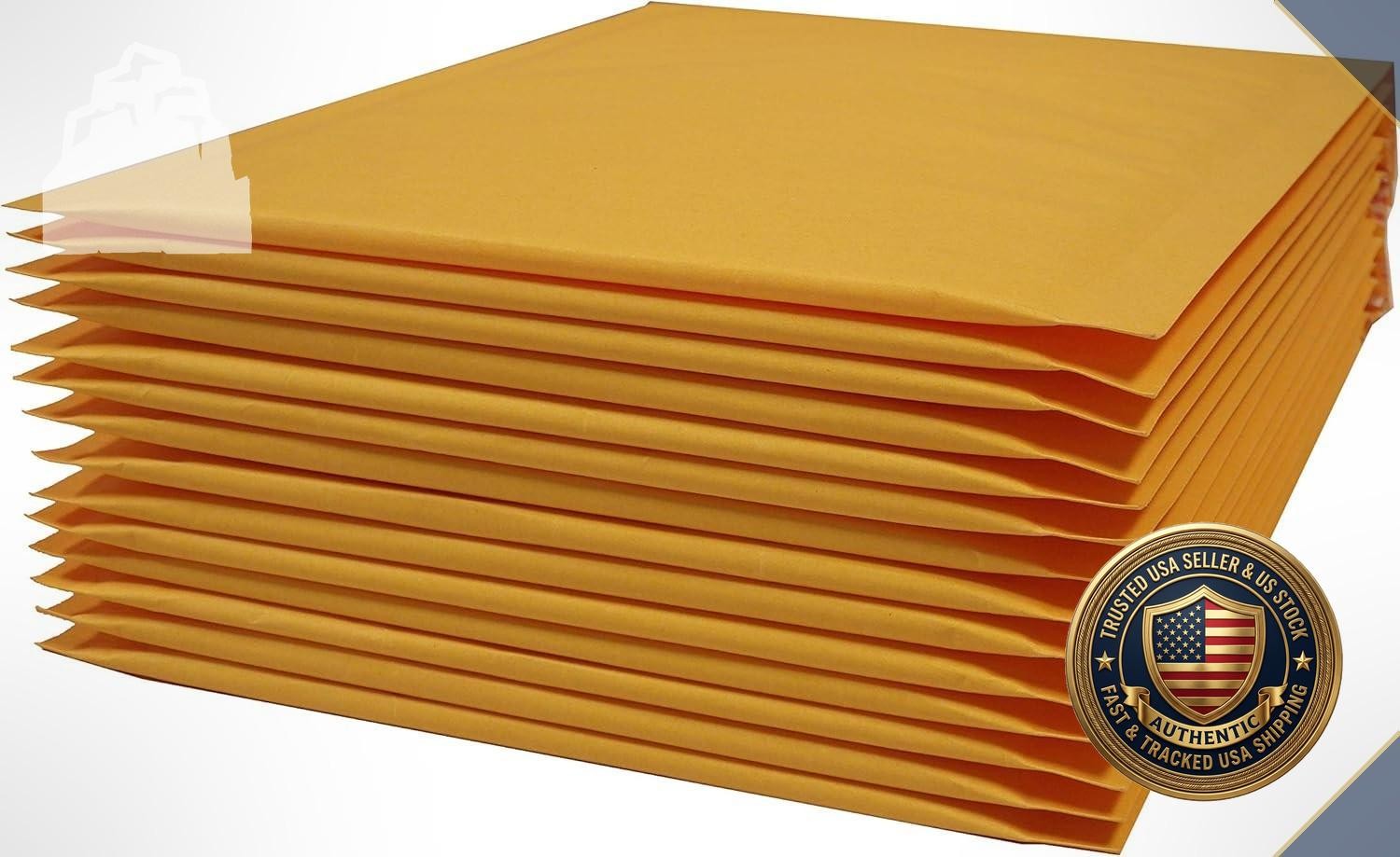 Kraft Bubble Mailers 4×8 500 Pack Self Seal Padded Envelopes Shipping