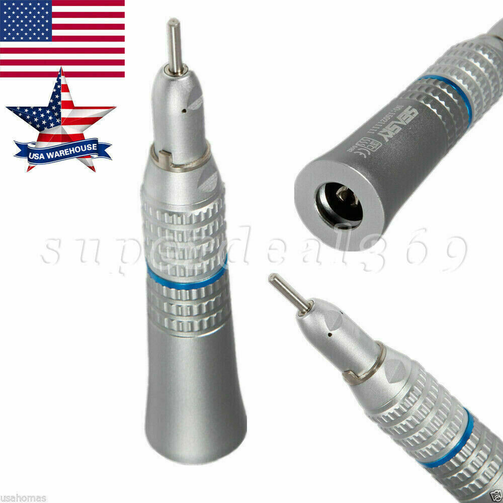 5x Dental Slow Low Speed Handpiece Straight Nose cone f/ NSK E-type Motor SEASKY