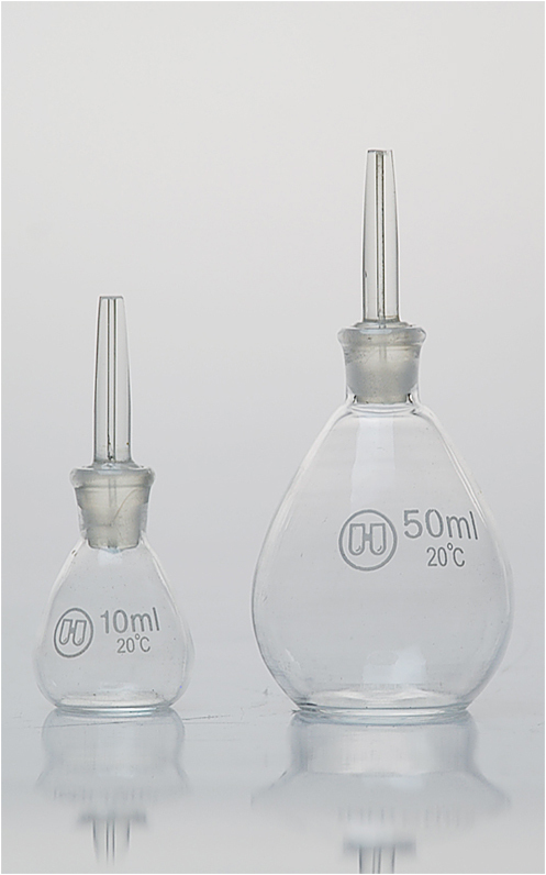 one Lab glass Specific Gravity Bottle DETERMINATION Pycnometer 10ml new