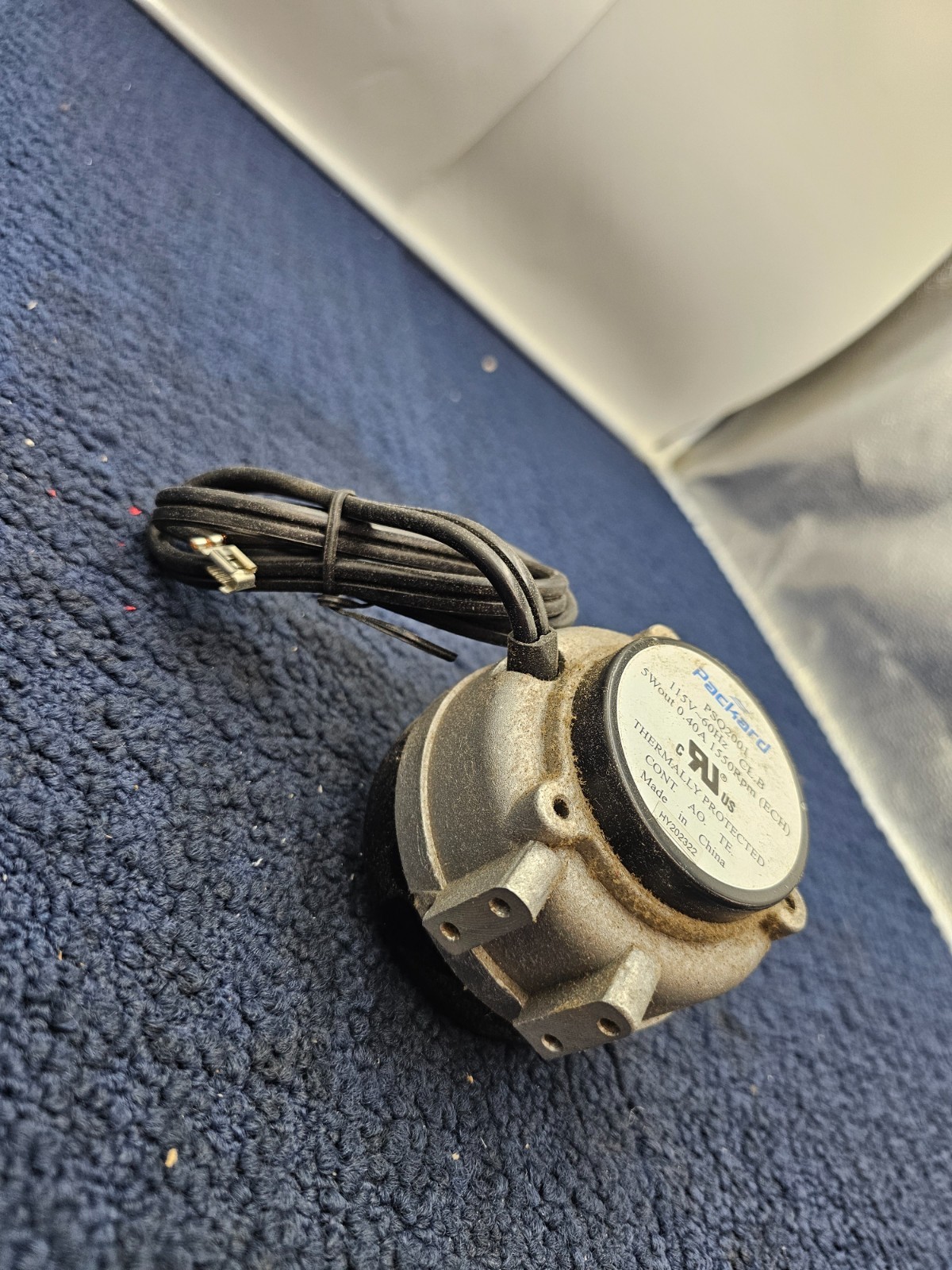 Packard PSQ2001 Unit Bearing Motor Shaded Pole Motor 115V 60Hz CLB 5W 0.40A