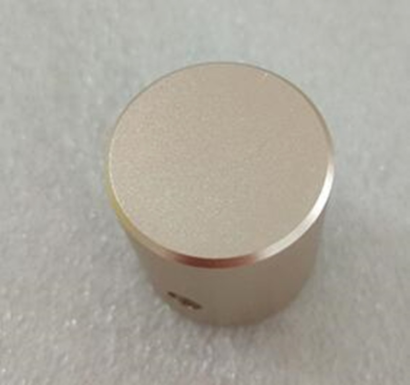 6pcs 24×25 SOLID ALLOY GOLD HI-FI VOLUME CONTROL KNOBS