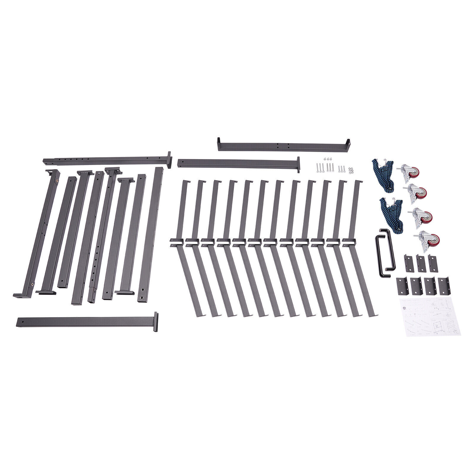 Folding Chair Rack Dolly Cart Table Storage Rack Desk Chairs Cart Trolley
