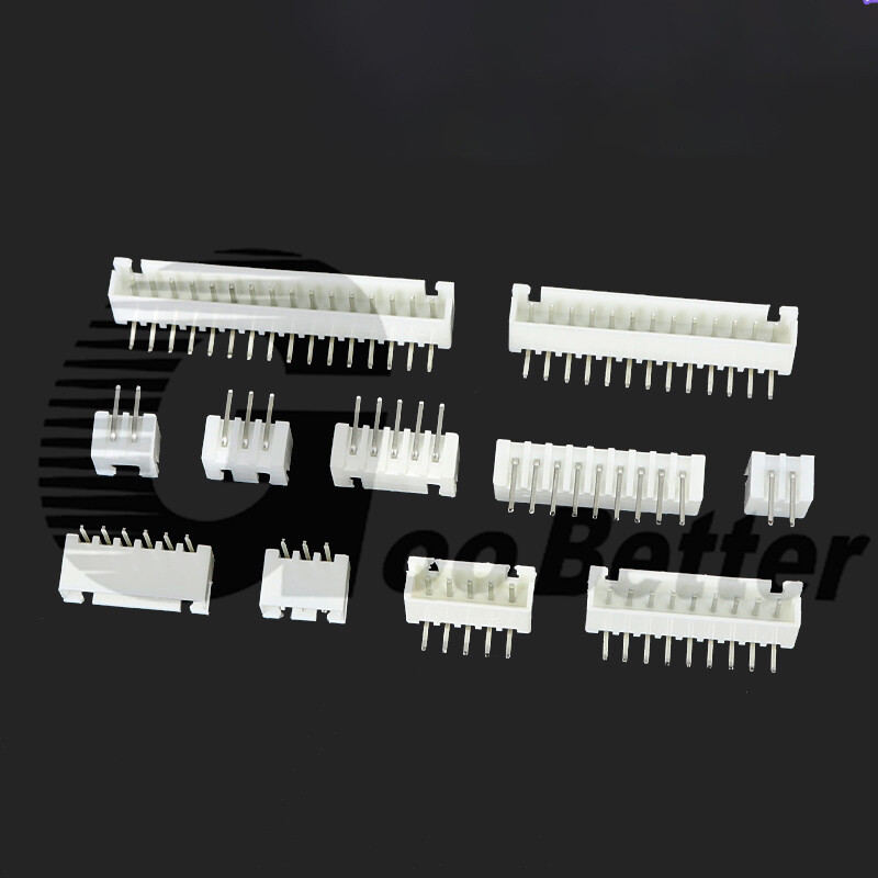 JST XH2.54mm Plug Connector Right Angle Header 2 3 4 5 6 7 8 9 10 12 14 16 Pins