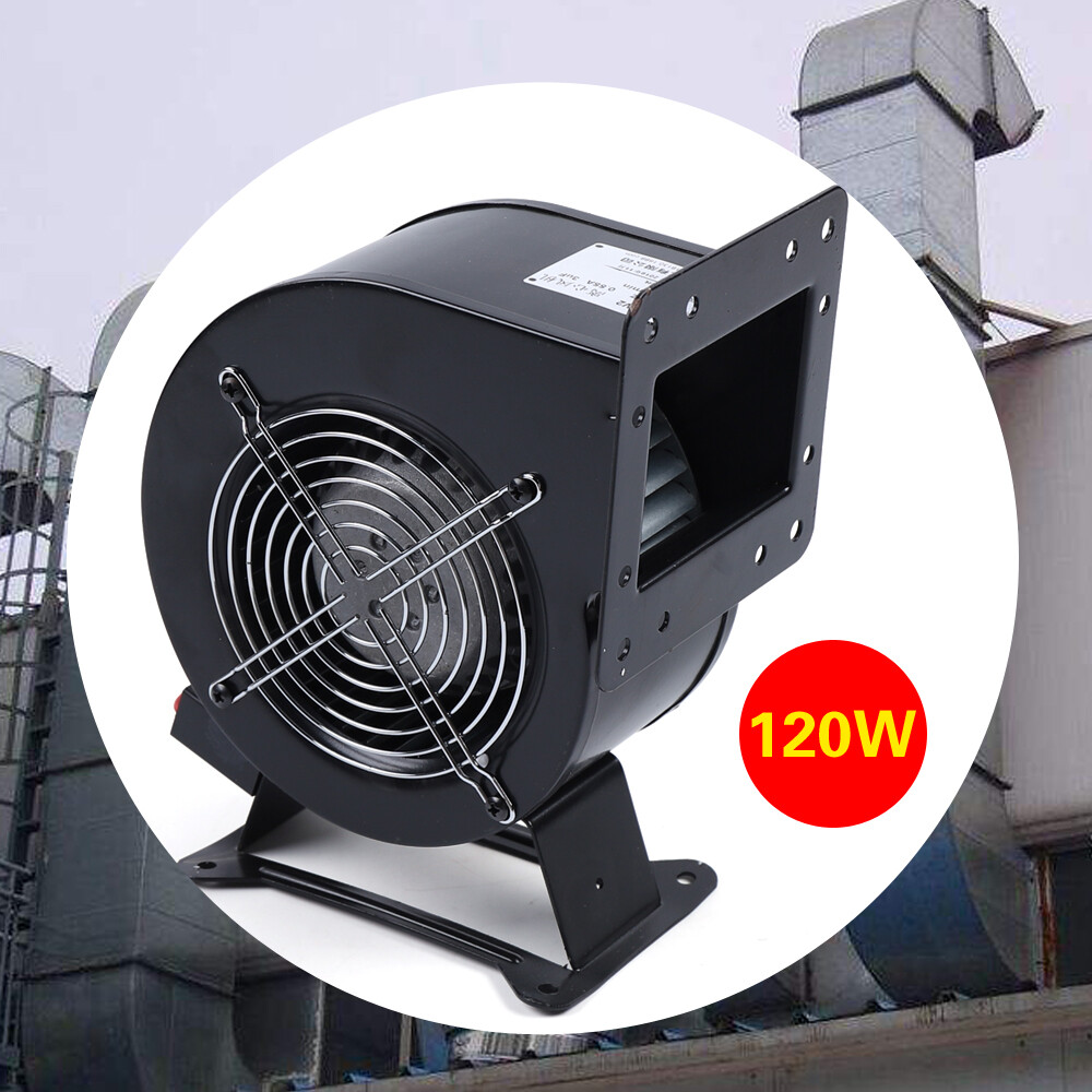 Small Centrifugal 196CFM Flange Blower Fan 2600r/min 110V 120W Durable Equipment