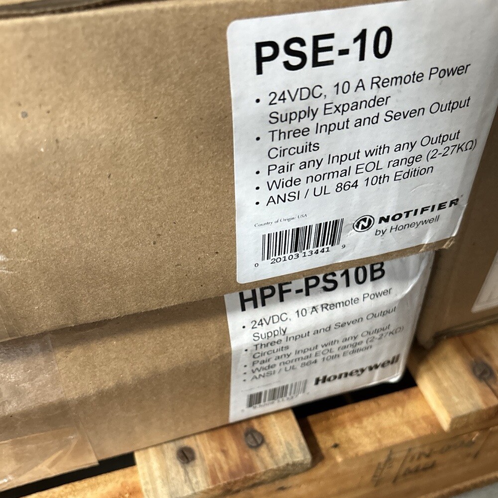 Honeywell HPF-PS10B (PSE-10) NAC PANEL/POWER SUPPLY (SEALED)