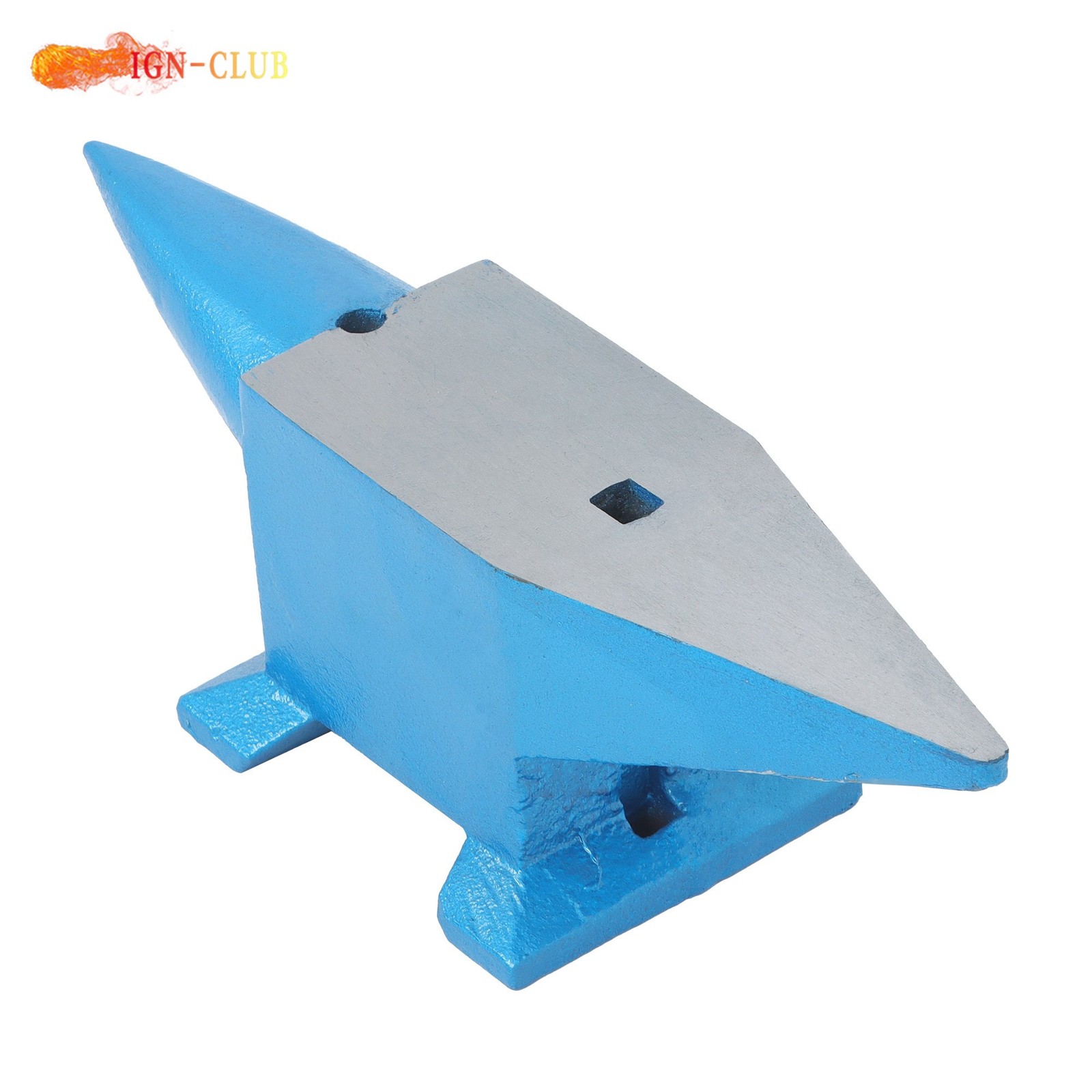 Double Horn Blacksmith Anvil Steel Anvil Forged Steel 44Lbs/20kg Heat Treated