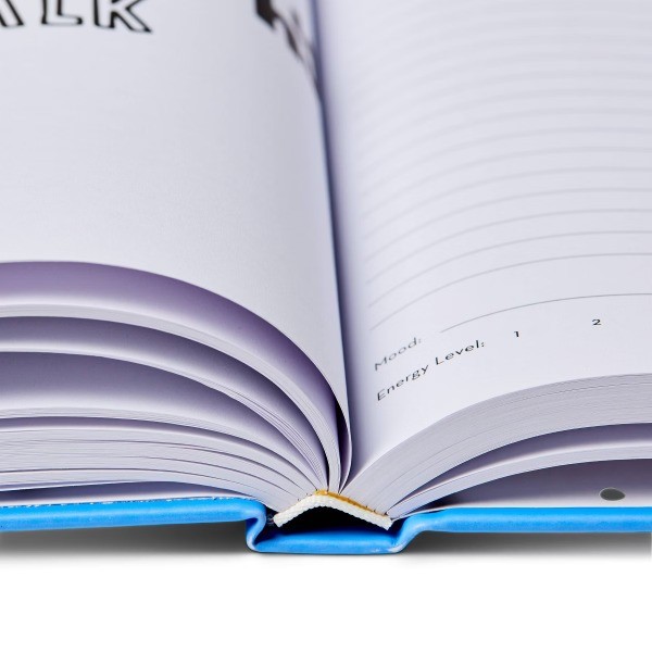 Eccolo «7×9» Self Care Journal Blue