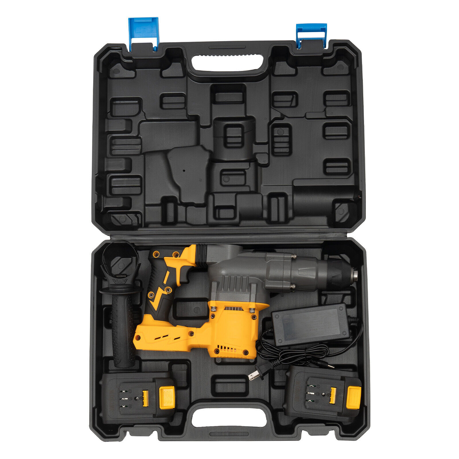 21V SDS-Plus Rotary Hammer Drill Cordless Brushless W/ 80cm Drill Bit 1400r/min