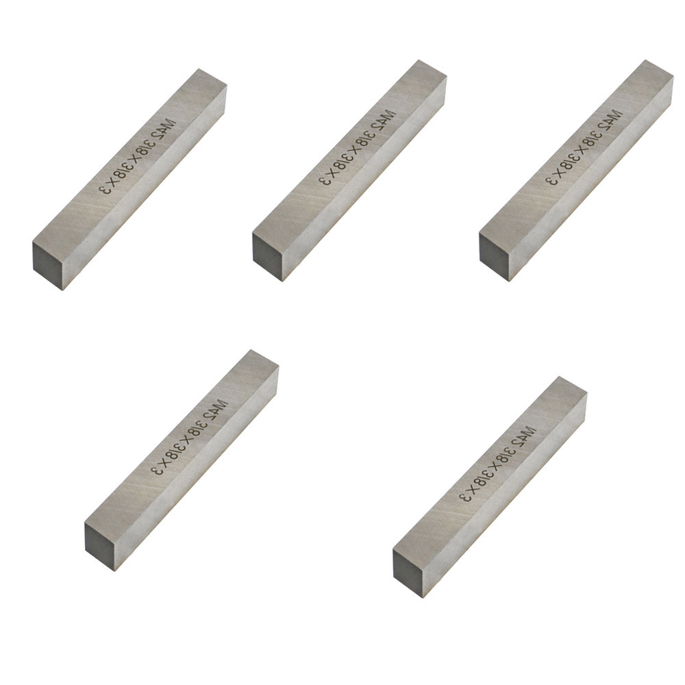5 Pieces 3/8» x 3/8» x 3» M42 HSS Square Tool Bits Lathe Cutter