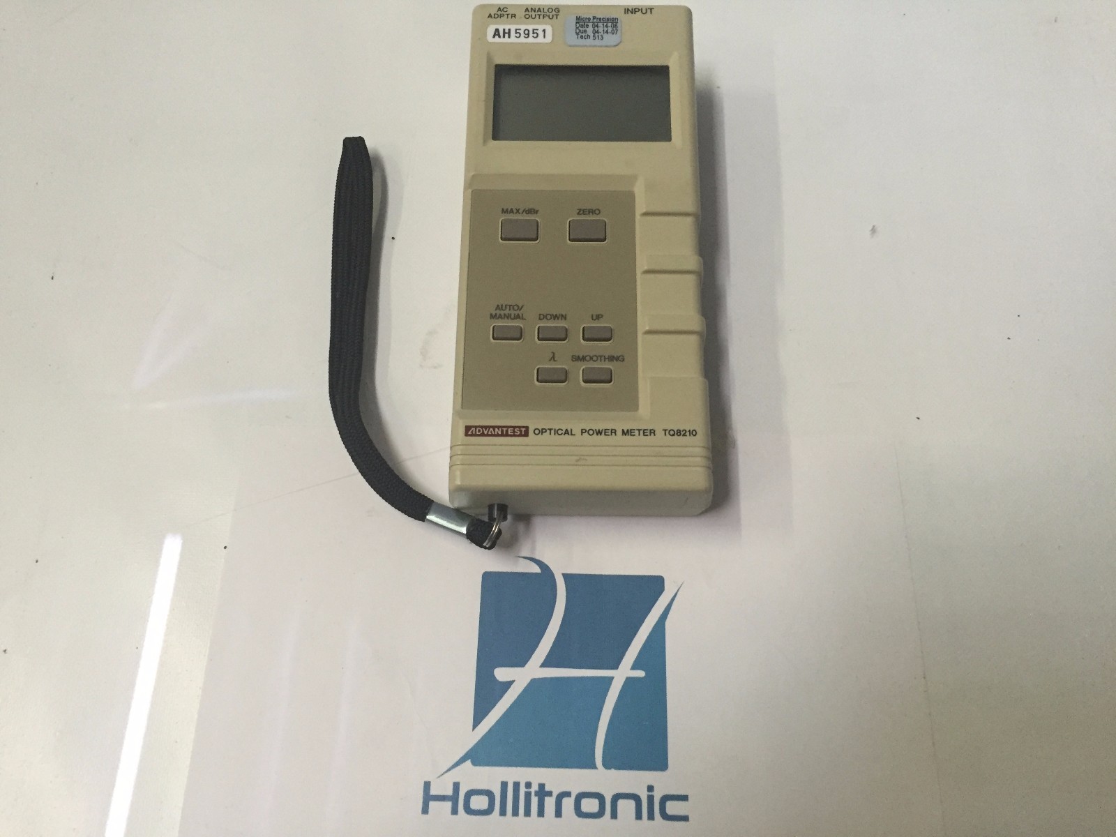 Advantest Optical Power Meter TQ8210 – Needs Sensor