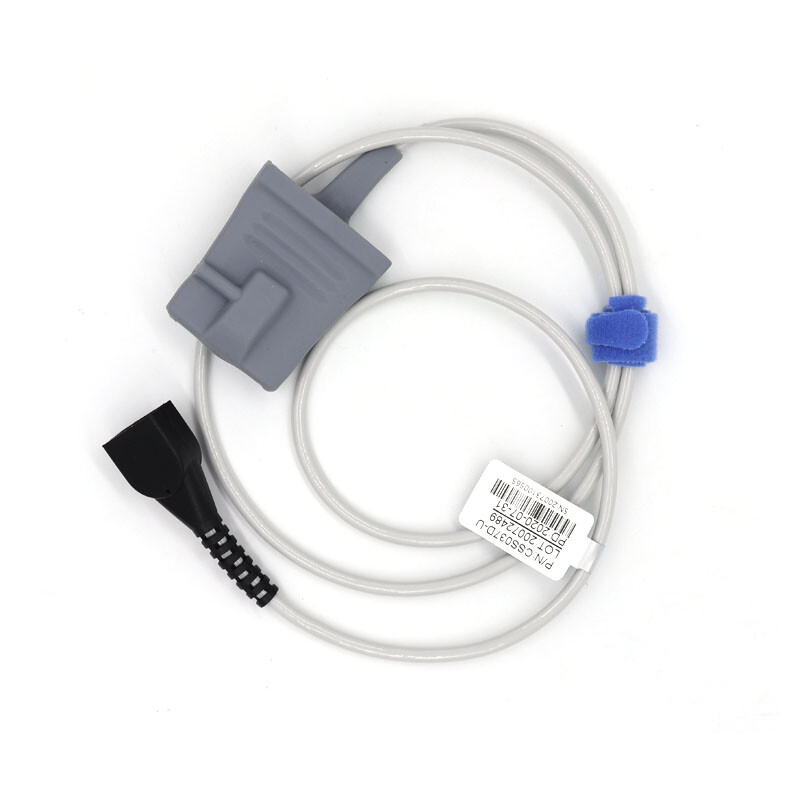 Adult Finger Soft-tip SpO2 Sensor Probe 1M 7pin Fit For pulse transducer