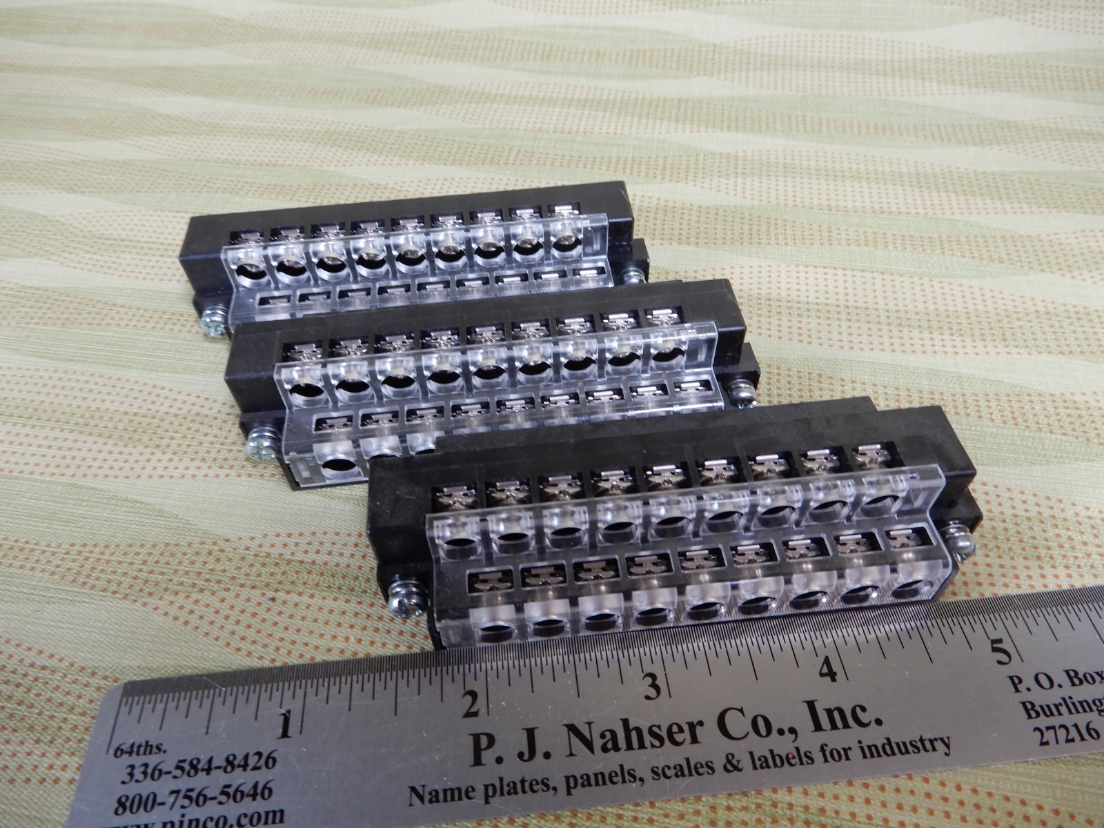 Allen-Bradley 1769-RTBN18 CompactLogix Terminal Blocks Qty 3 Taken From NOS BX