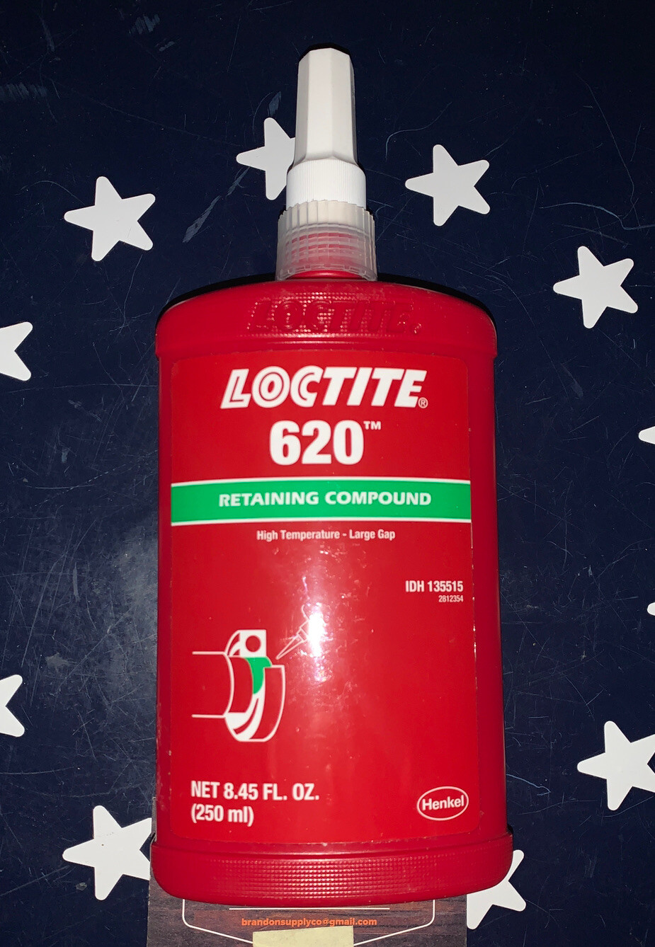 USA Made Loctite 620 250mL Retaining Compound 62070 Exp 08/2026