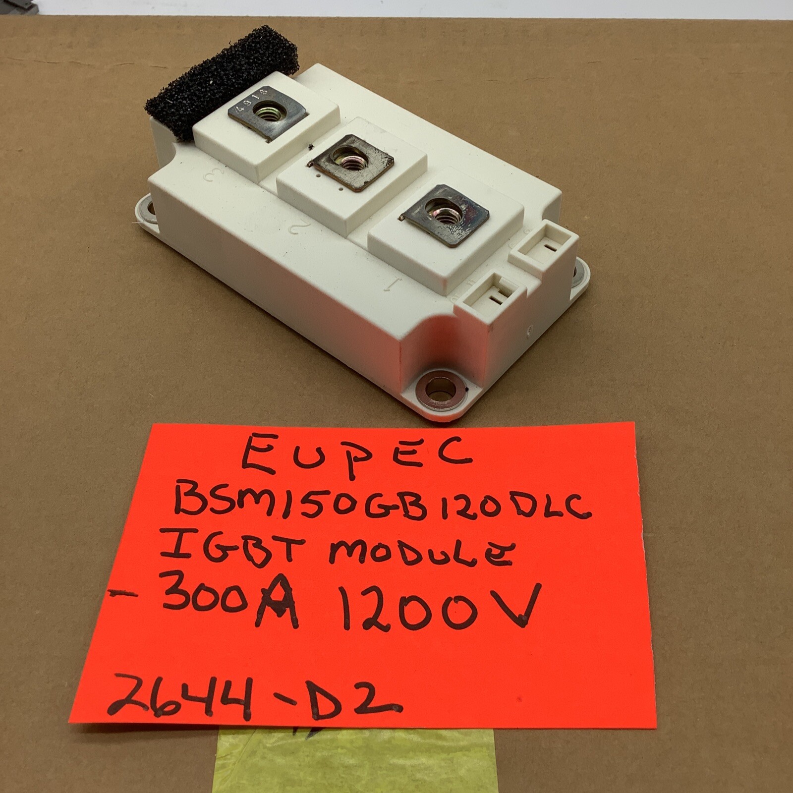 EUPEC BSM150GB120DLC IGBT 300A/ 1200V MODULE ( One Pc In Lot) 2644 D2