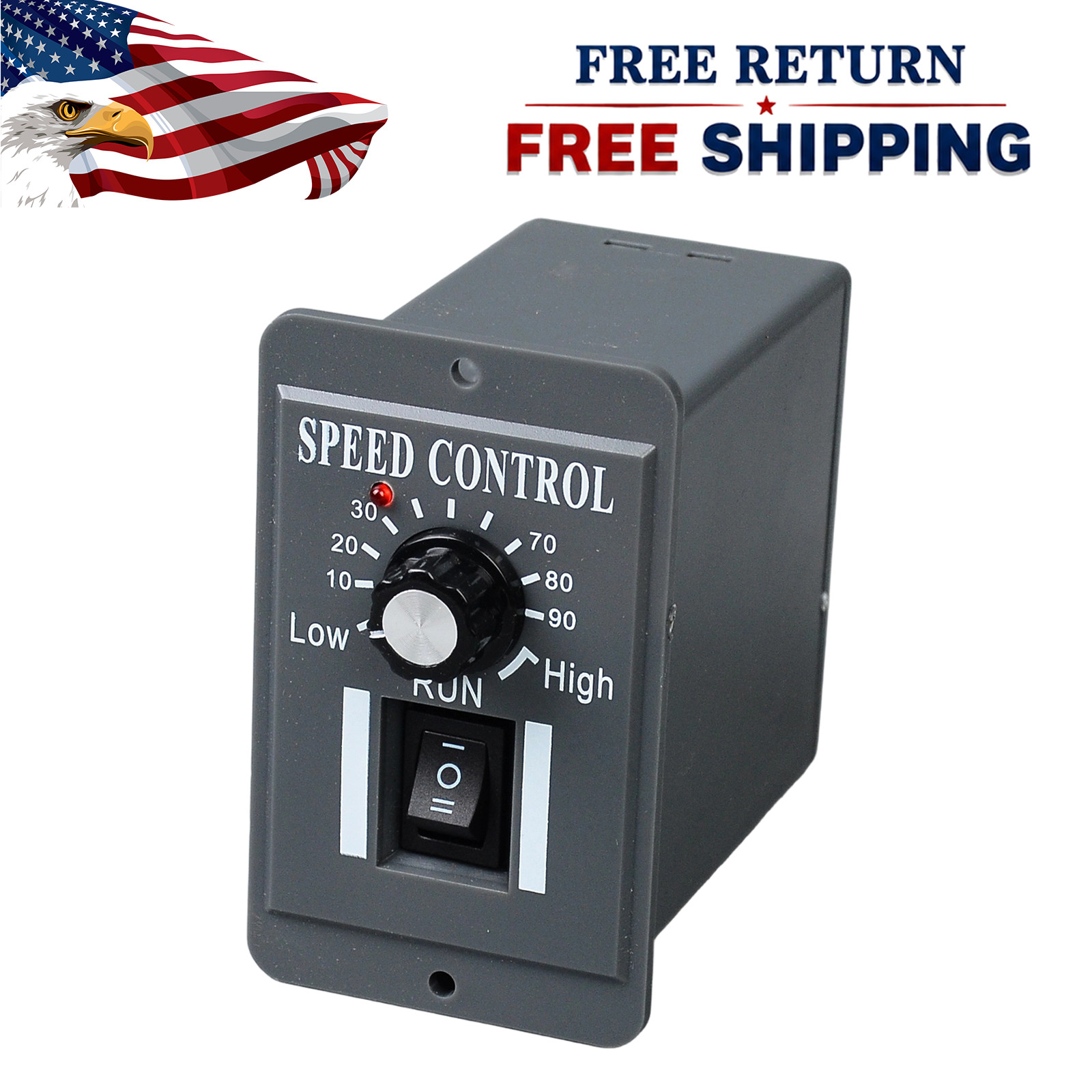40A PWM DC Motor Speed Controller 12V 24V 36V 48V Forward Reverse