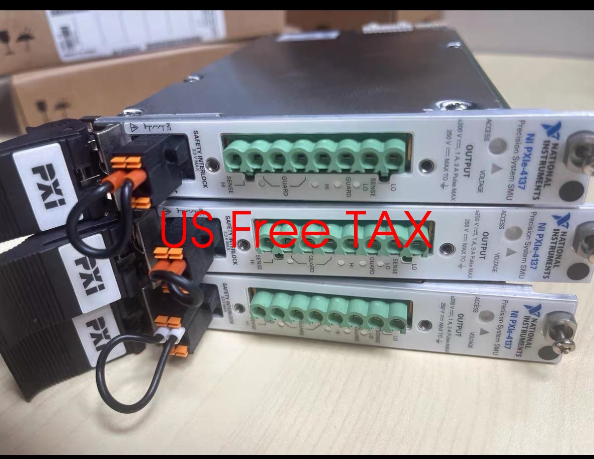 1PCS Used National Instruments Controller module NI PXIe-4137 Test passed! 40W#P