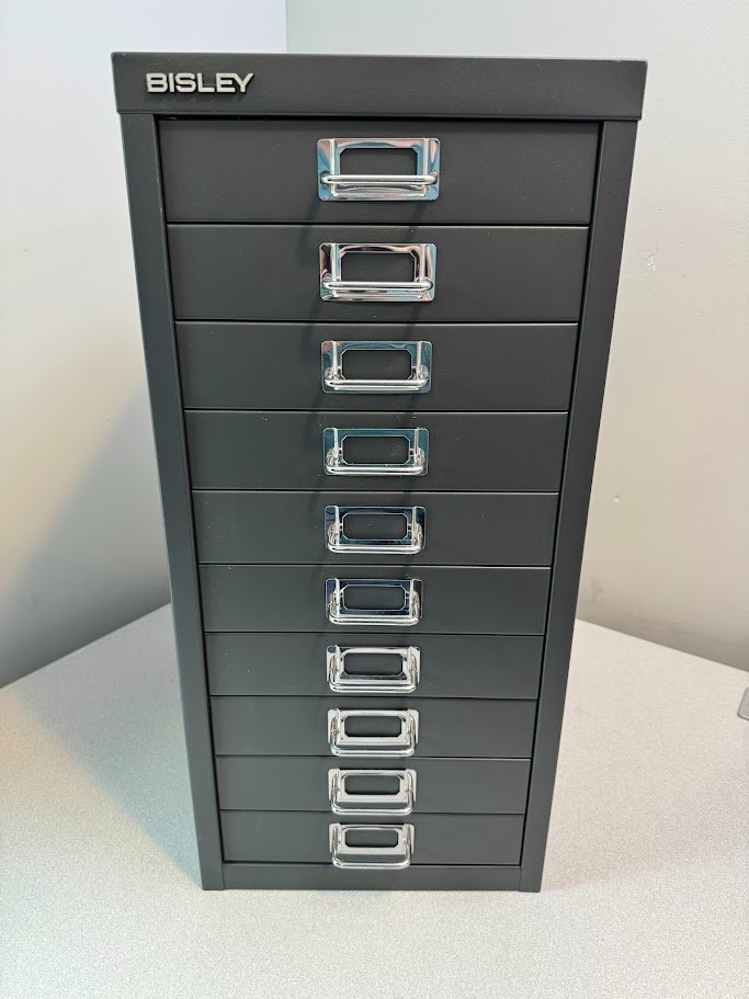 NEW! Bisley 10 Drawer MultiDrawer – Anthracite Grey **REDUCED PRICE**
