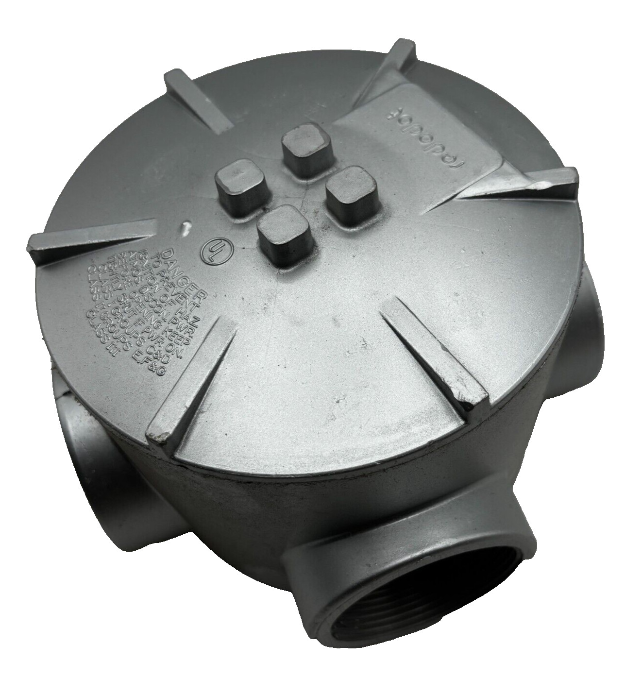 RED DOT GAT-6 CONDUIT FITTING OUTLET BOX 2″ T-STYLE W-3037 GAT6 GA SERIES 🎯
