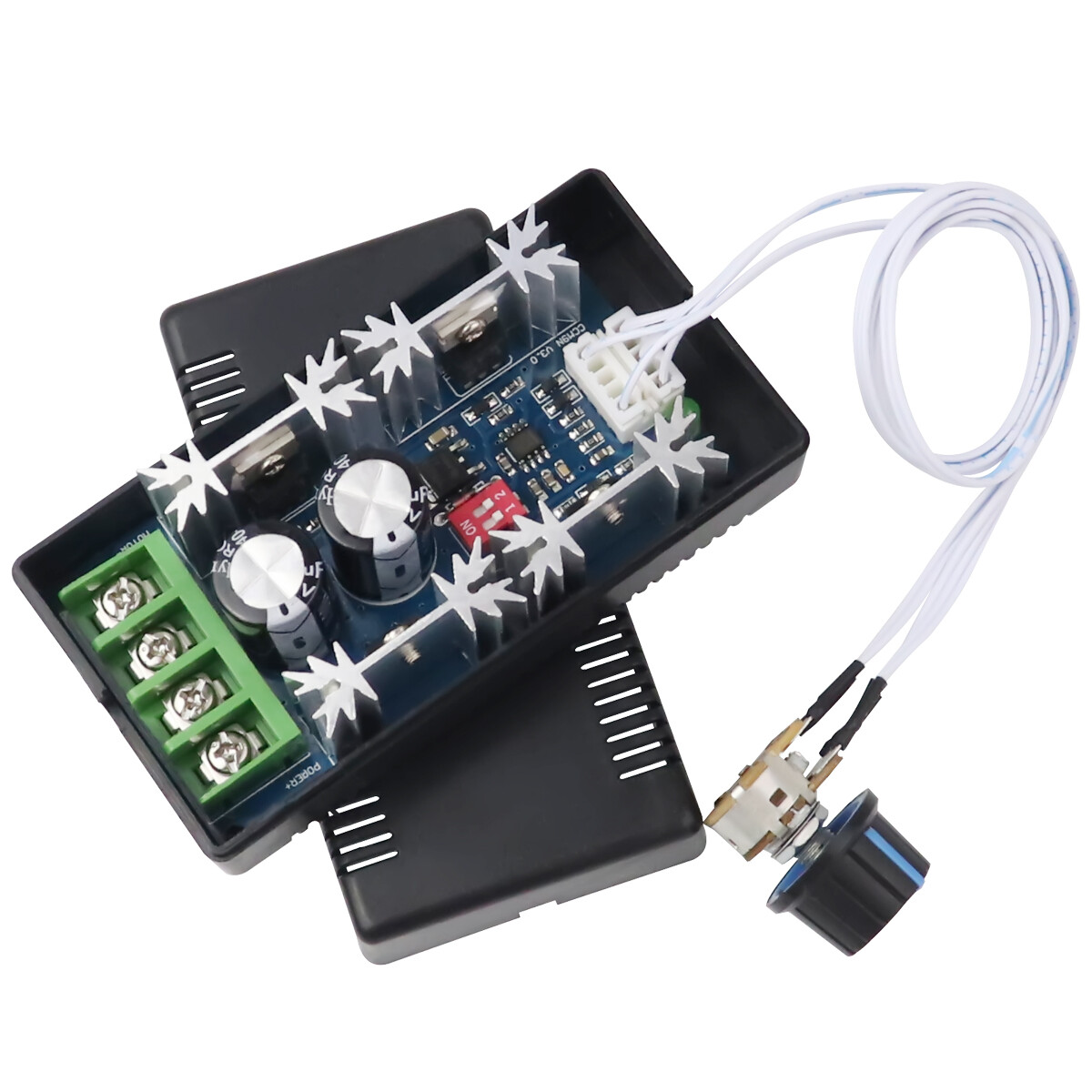 40A 10-50V DC Brush Motor Speed Regulator PWM HHO 1000W Controller 12V 24V 36V