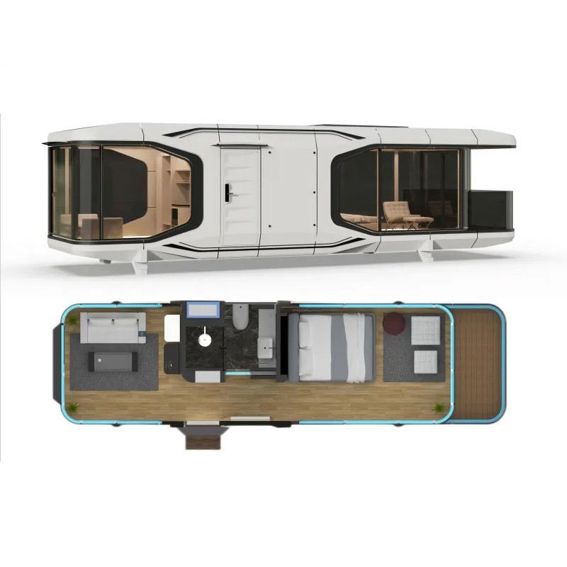 Factory Direct Sales Moisture Proof Comfort Space Capsule Homes