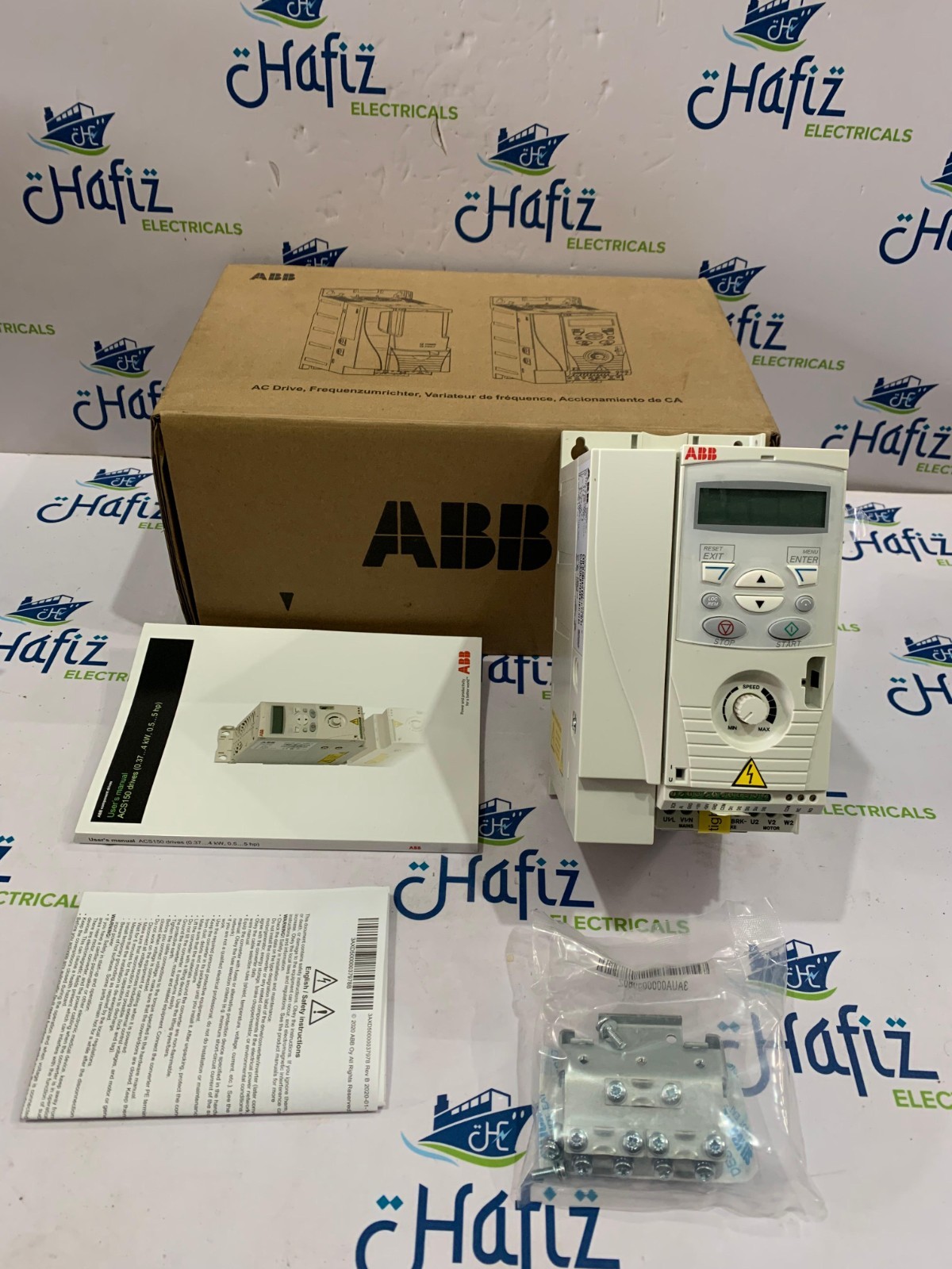 ABB ACS150-03U-09A8-2 VFD DRIVE 2.2 KW 3 HP 200/240 V FREE FAST SHIPPING