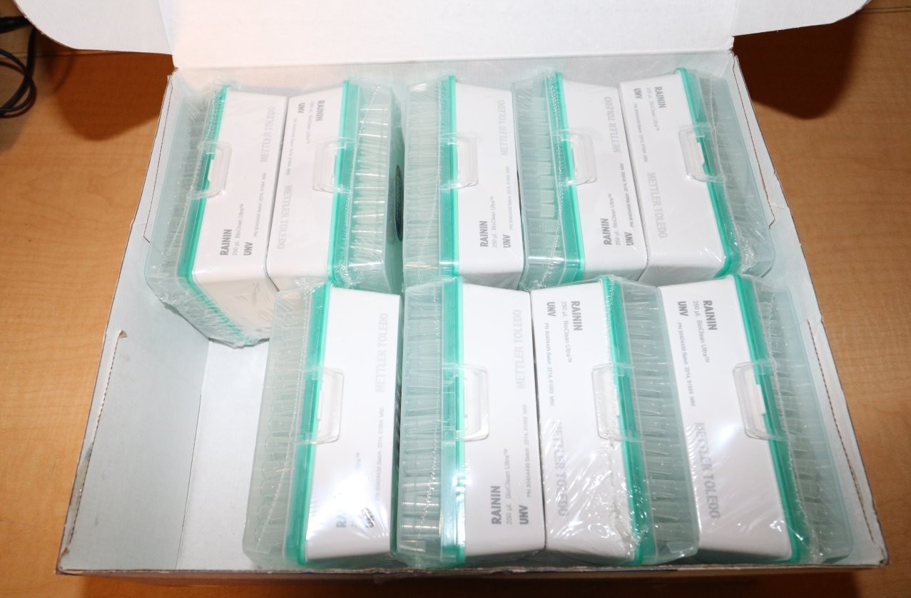 Rainin Mettler Toledo Precision Pipette Tips 250uL 960/1 New (Missing one)