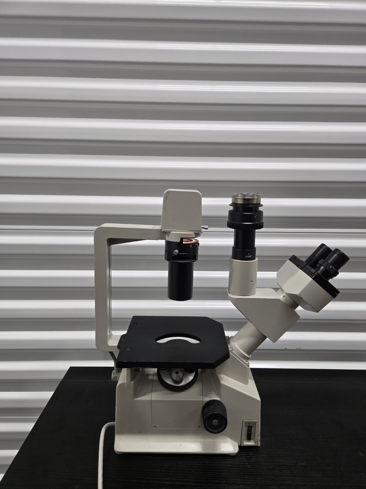 Nikon TMS- F Inverted Phase Contrast Trinocular Microscope Works Great 3 Obj