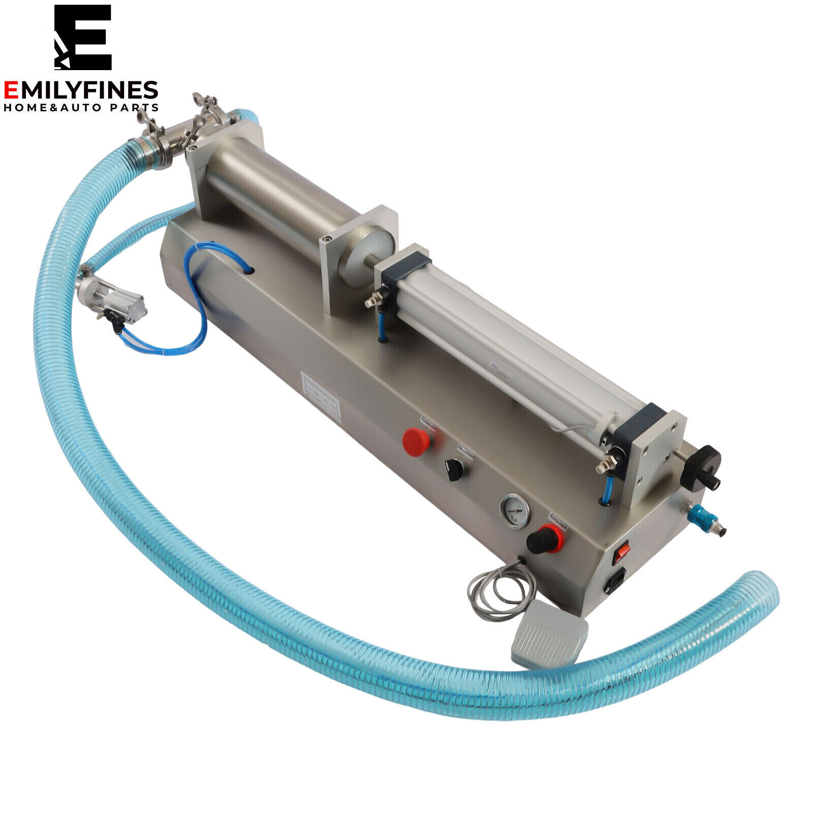 Liquid Filling Machine Pneumatic Piston Filler Single Head Filler 300-2500ml NEW