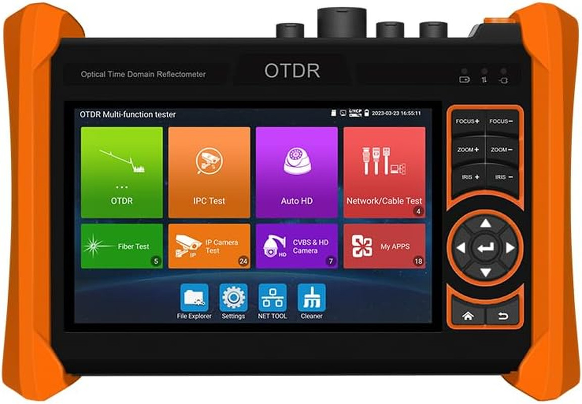 All-in-One Fiber Optic Tester & Camera Tester with Cable Tracker & Multimeter