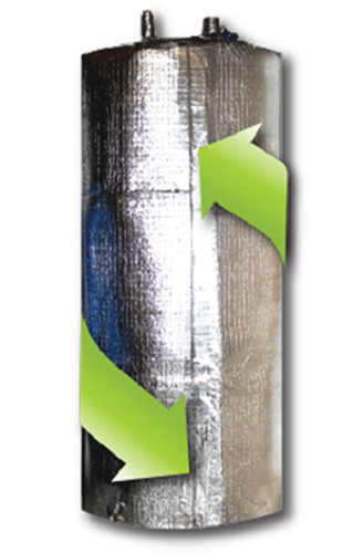 SmartFOAMJACKET Water Heater Insulation Blanket Fit 40-80 Gallons Tank R- 7.1