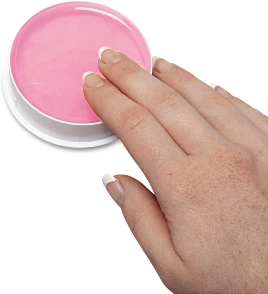LEE 10053 Sortkwik Fingertip Moisteners, 3/8 oz, Pink, Sold as 6 Pack