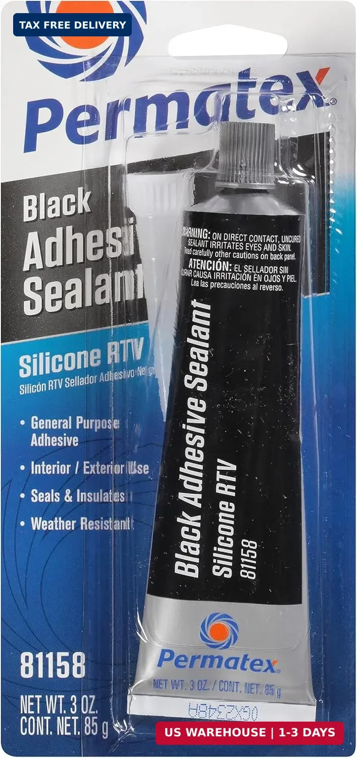 Permatex® Ultra Black® Maximum Oil Resistance RTV Silicone Gasket Maker 3 oz