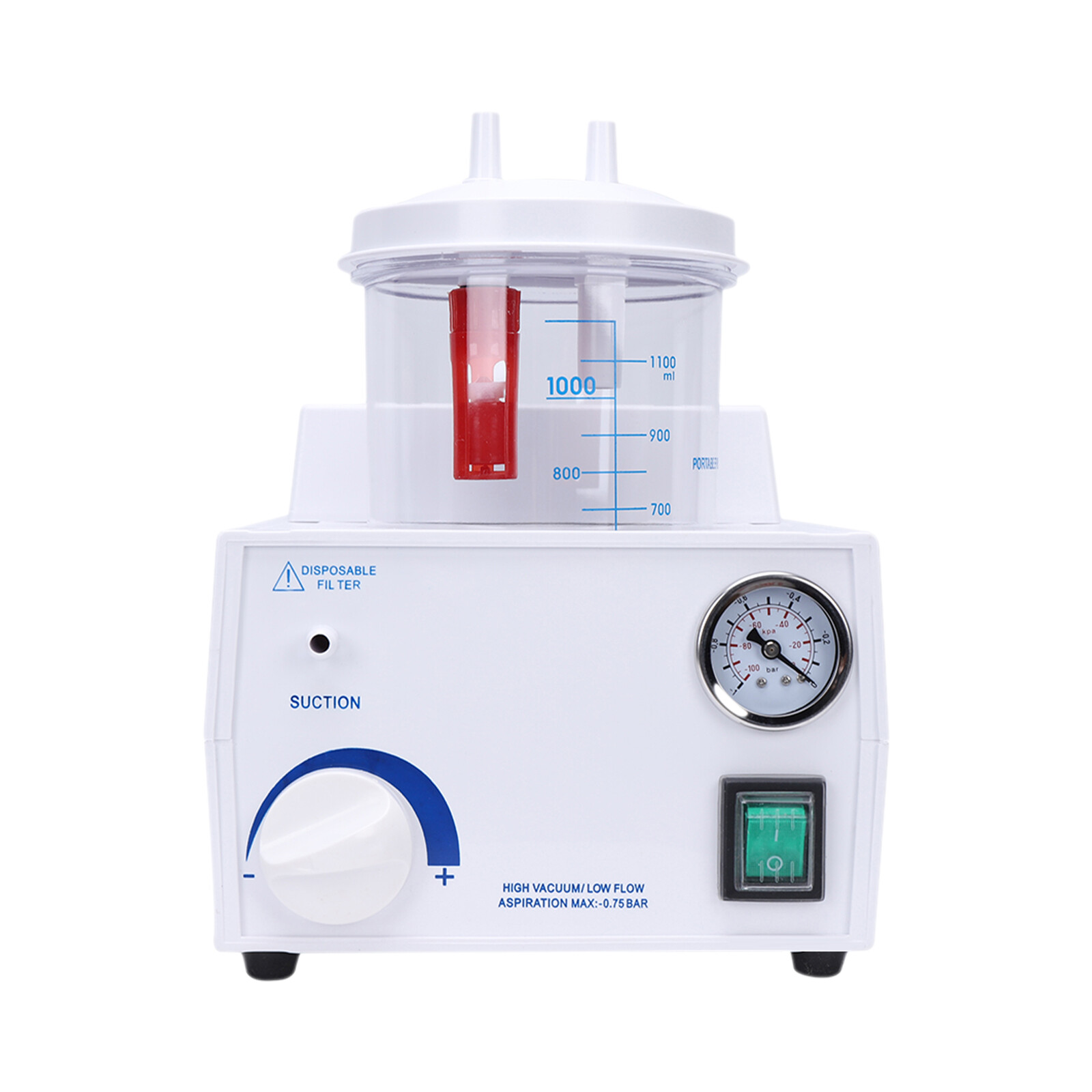 Portable Suction Machine Oil-Free Suction Help Device for Elderly Adult Child