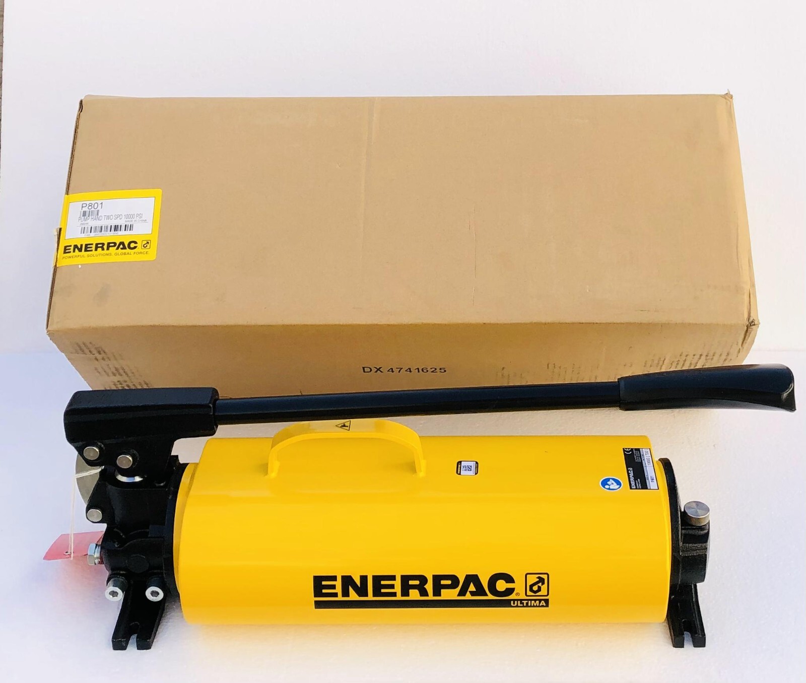Enerpac P801 Ultima 2-Speed Hydraulic Hand Pump 700 Bar/ 10,000 PSI