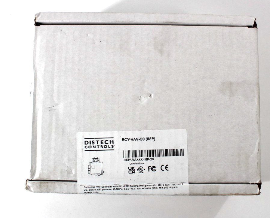 DISTECH CONTROLS ECLYPSE ECY-VAV 2025 ECY-VAV-C0 (IMP) BRAND NEW IN BOX